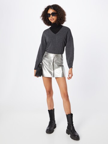 Sisley Sweter w kolorze szary