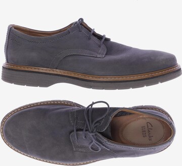 CLARKS Flats & Loafers in 42 in Grey: front