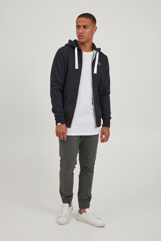 !Solid Zip-Up Hoodie 'Benn' in Grey