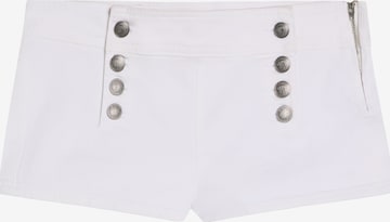 Jean Bershka en blanc : devant