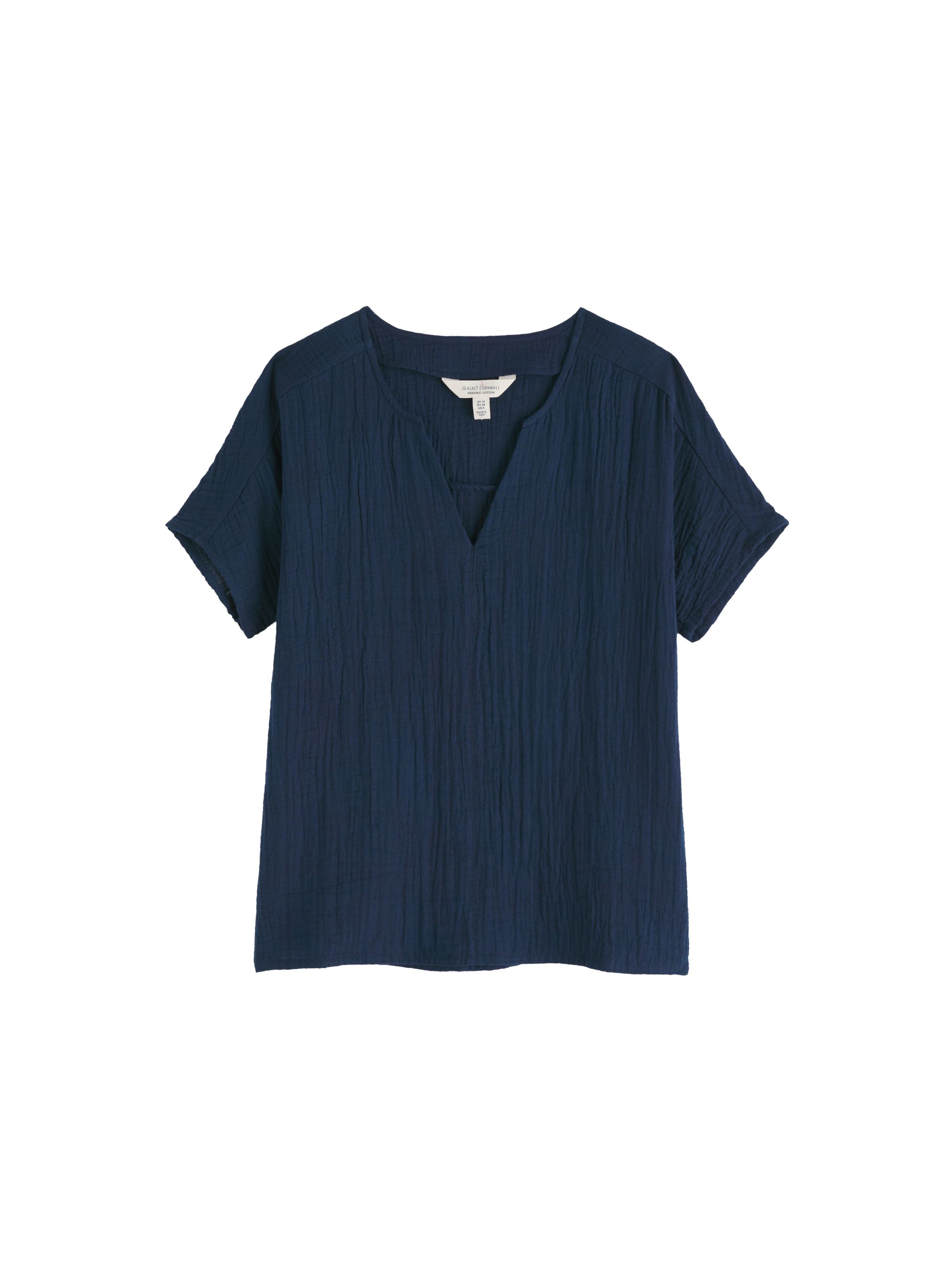 Seasalt Cornwall Pusero 'Landscape' värissä sininen: etupuoli