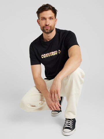 CONVERSE T-Shirt in Schwarz
