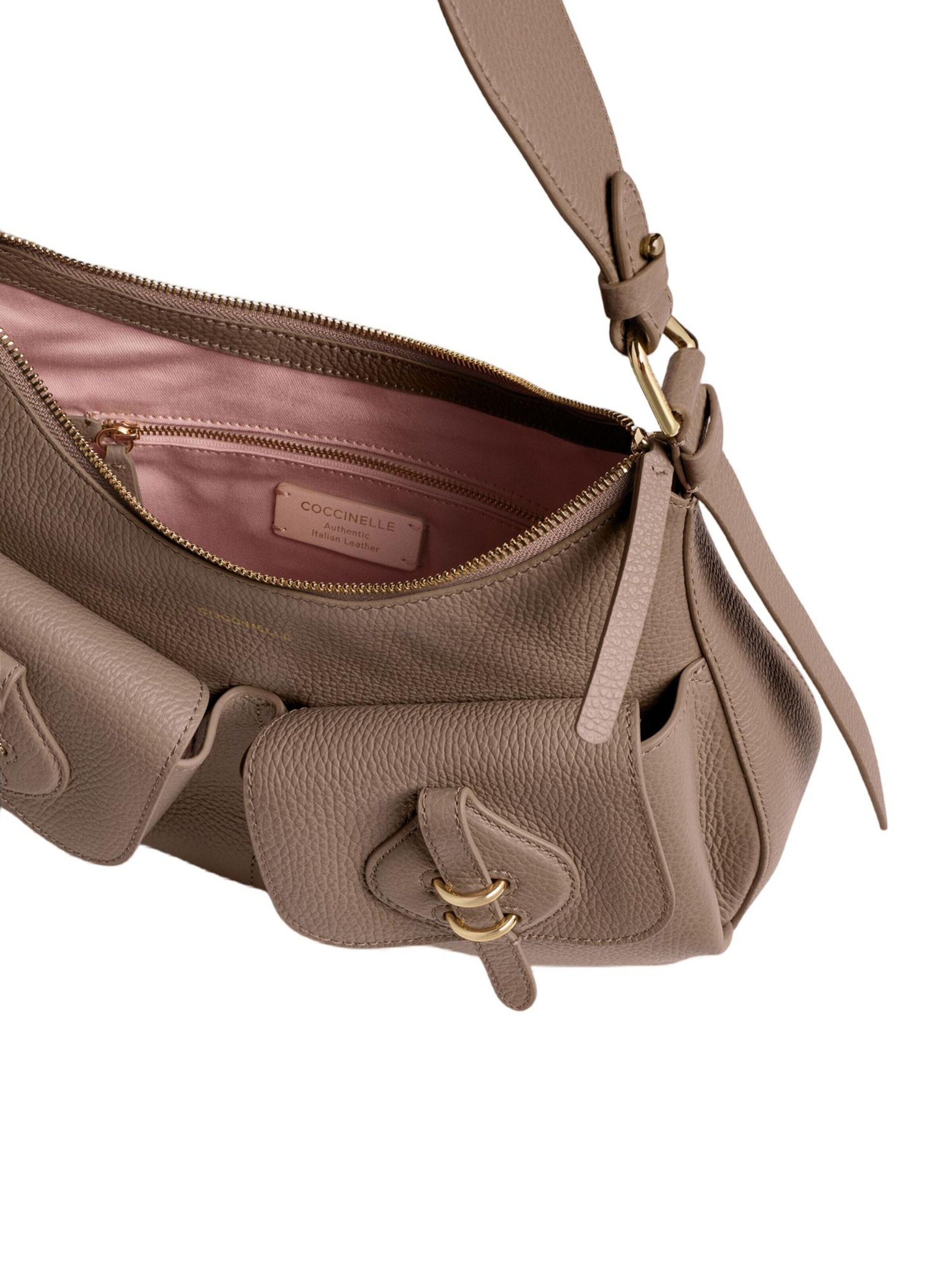 Coccinelle - Bolso de hombro 'Mavery Pocket 2' en gris