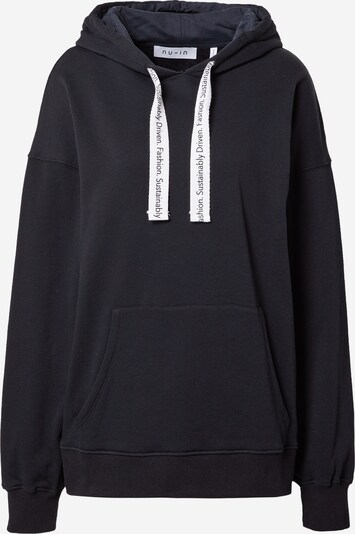 NU-IN Sweater majica 'Sustainably Driven' u crna, Pregled proizvoda