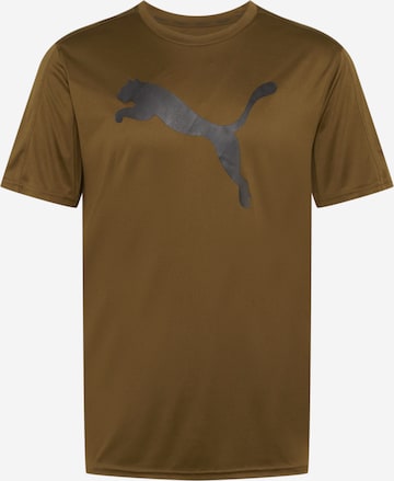 PUMA Performance Shirt in Green: front