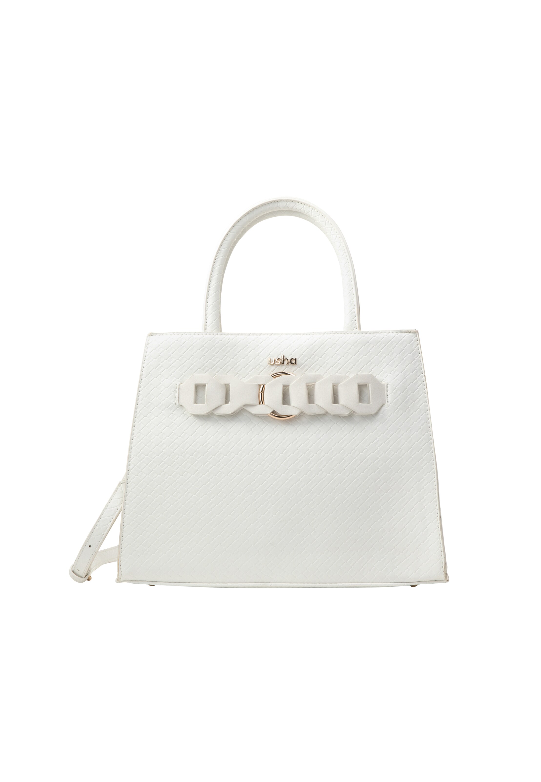 Usha - Malas de tiracolo em branco: frente