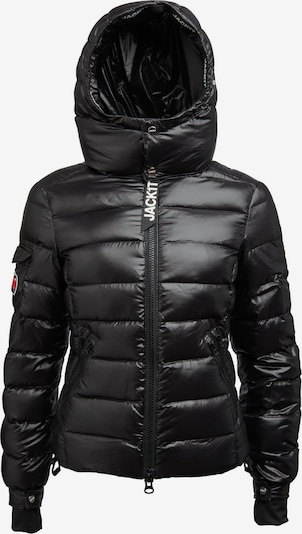 JACK1T Winterjacke in schwarz, Produktansicht