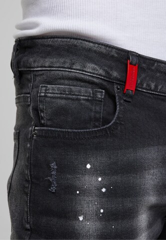 2Y Premium Slim fit Jeans 'Carlos' in Black
