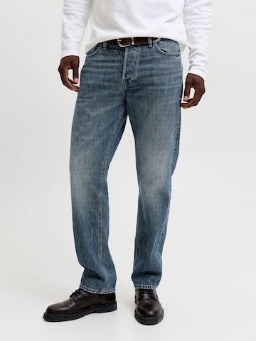 JACK & JONES Regular Jeans 'CHRIS' in Blauw: voorkant