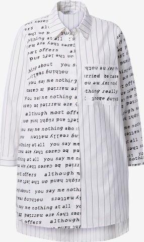 Angel of Style Blouse in Zwart: voorkant