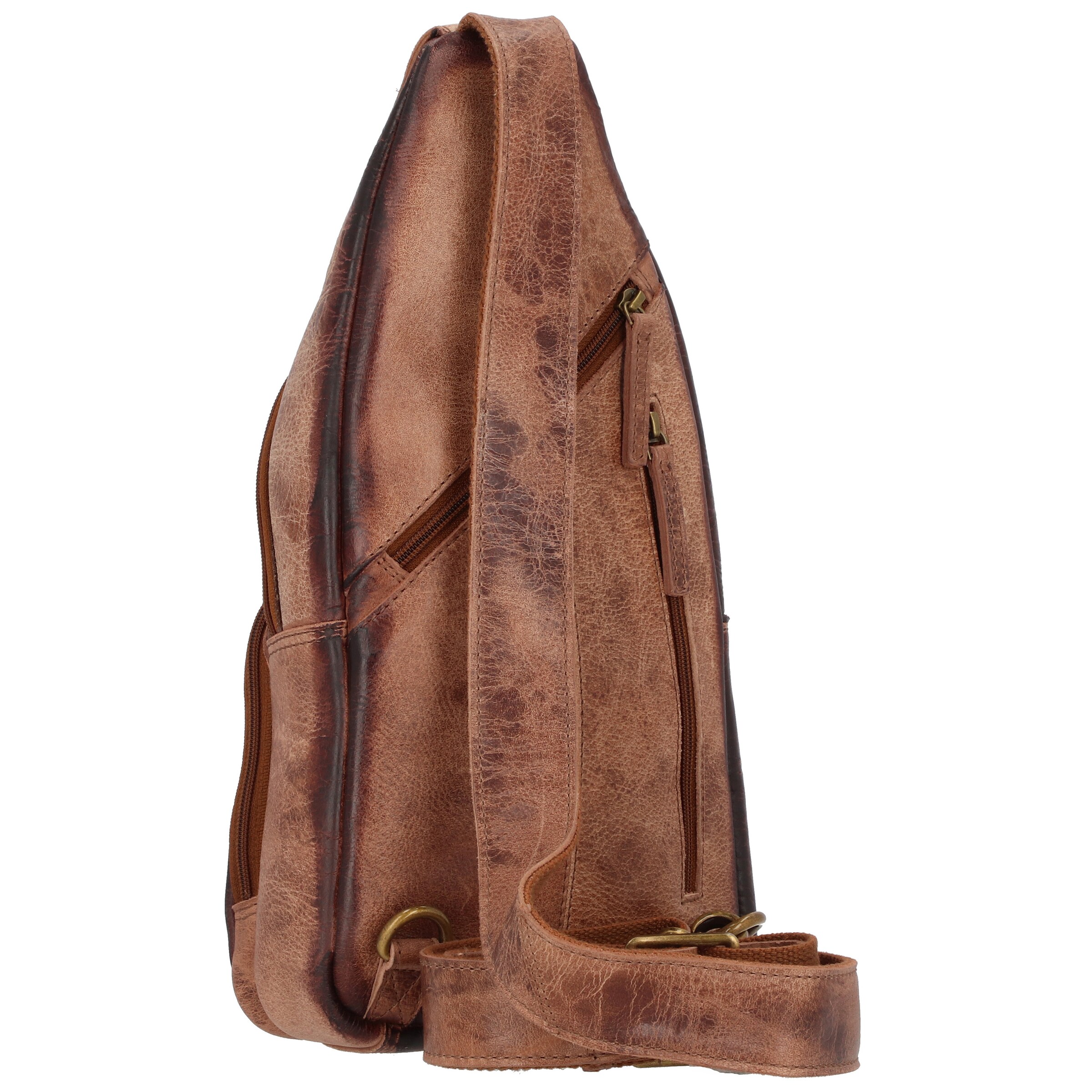 Greenland Nature Schoudertas 'Mascu & Line' in Bruin