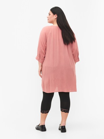 Zizzi Skinny Legíny - Čierna