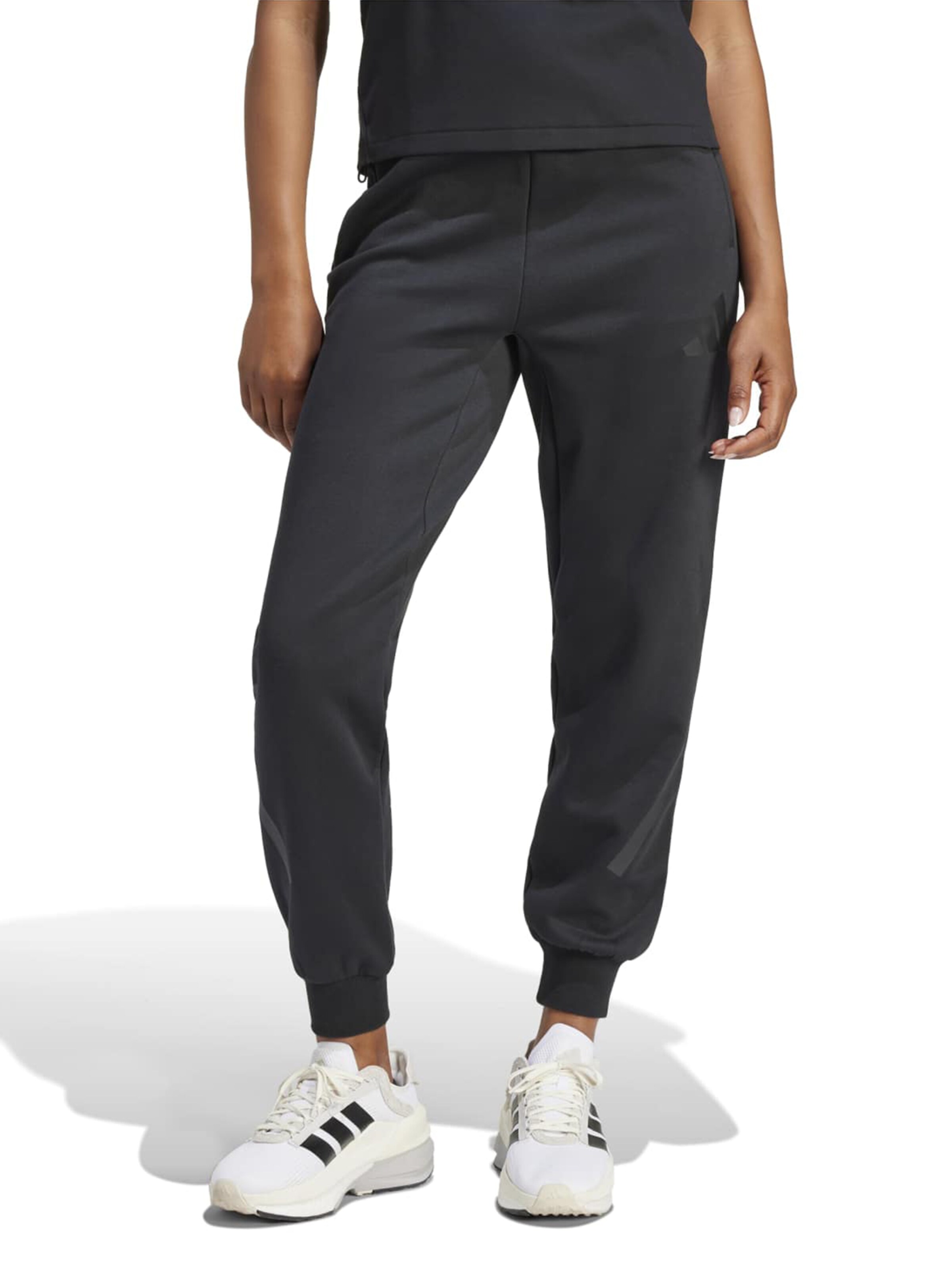 ADIDAS SPORTSWEAR Zwężany krój Spodnie sportowe 'Z.N.E.' w kolorze czarny: przód