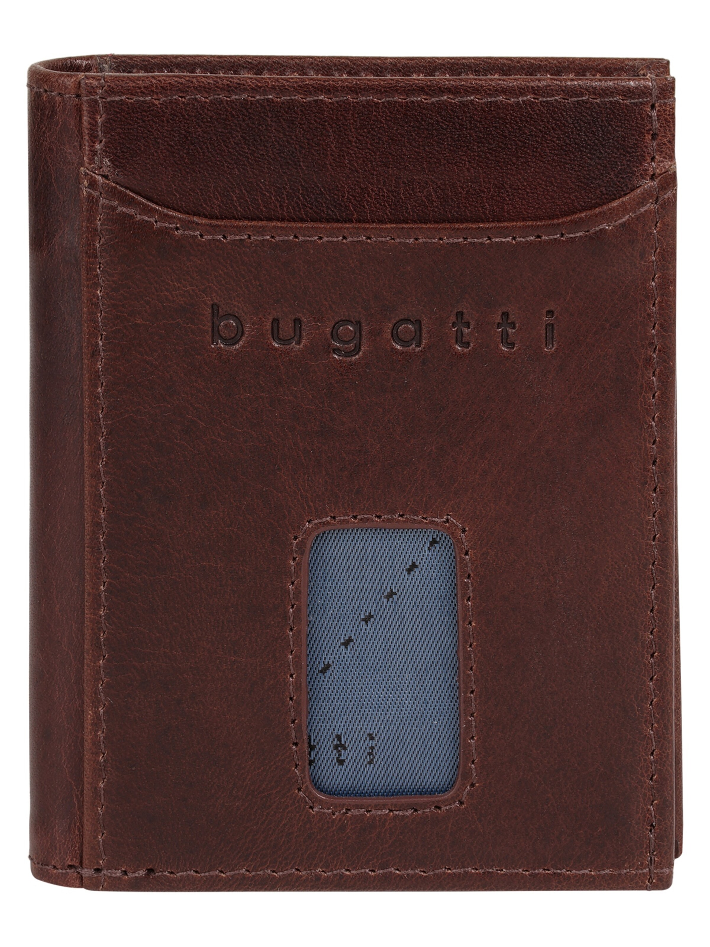 bugatti Portemonnaie 'SECURE SLIM'‌ in Braun: Vorderseite