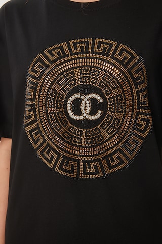 T-shirt Happiness İstanbul en noir