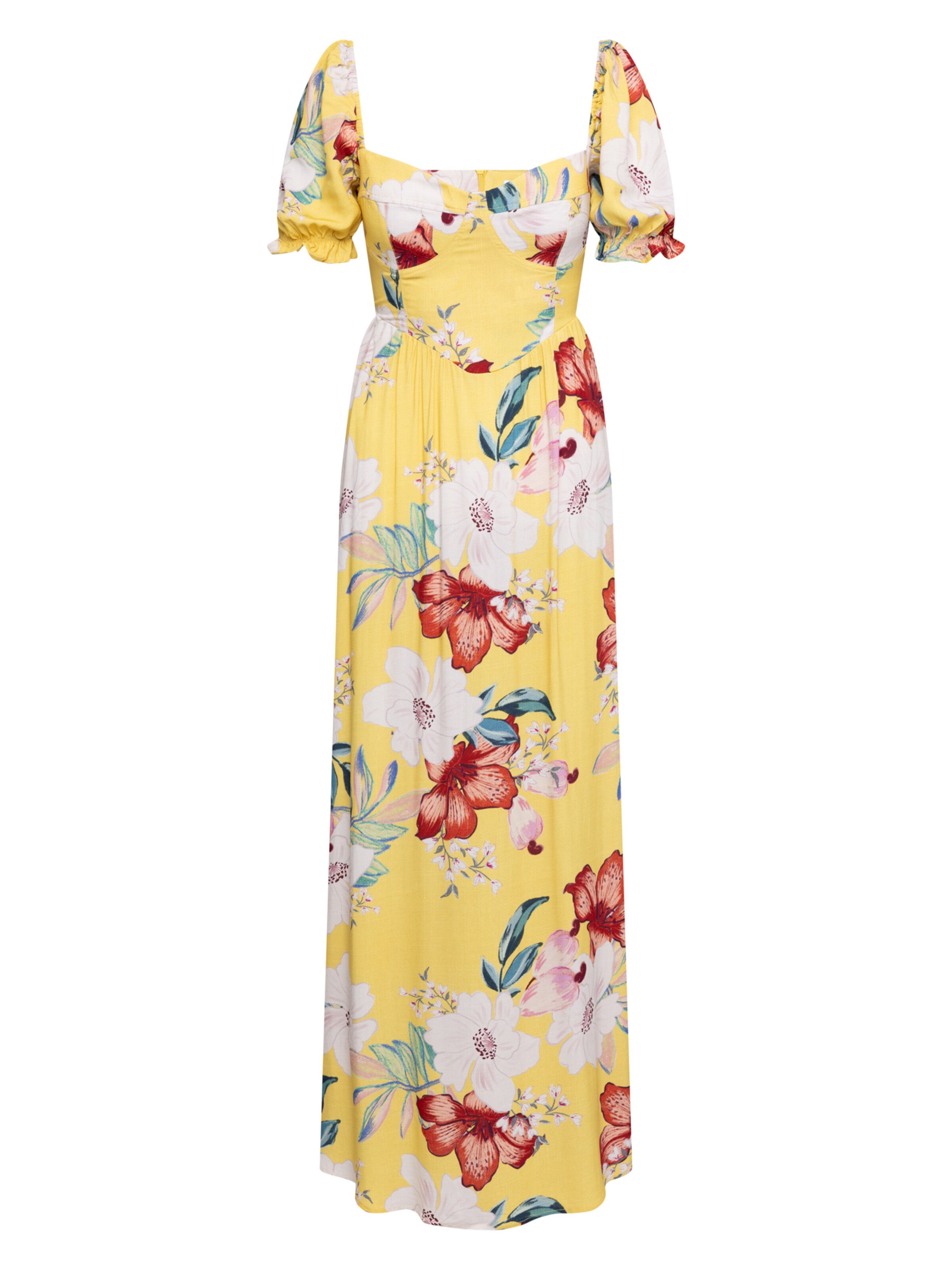 Laurella Dress in Yellow: front