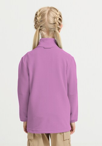JACK WOLFSKIN Fleece Jacket in Purple