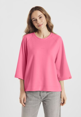 Frieda & Freddies NY Sweatshirt in Pink: Vorderseite