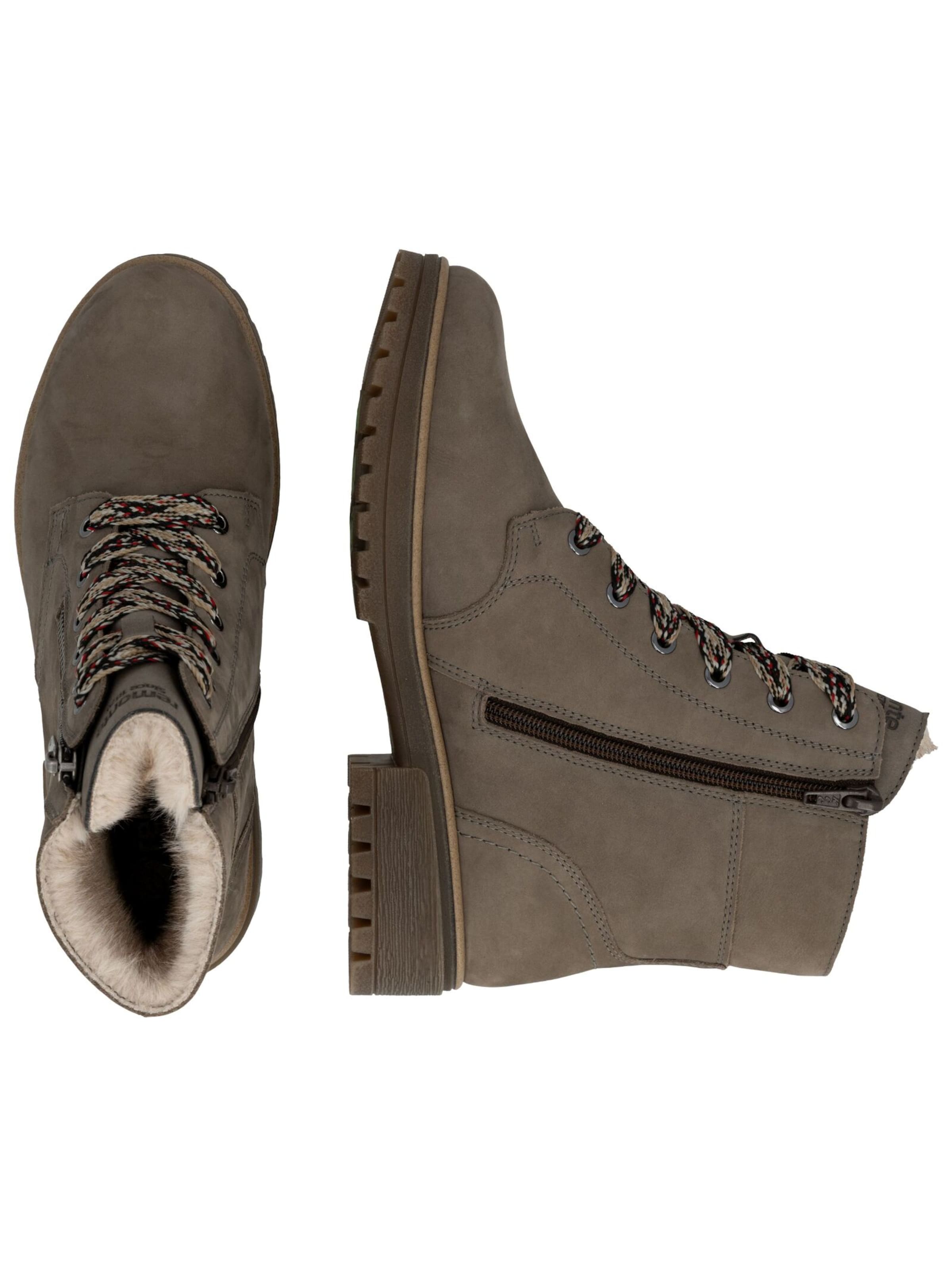 Bottines à lacets REMONTE en gris