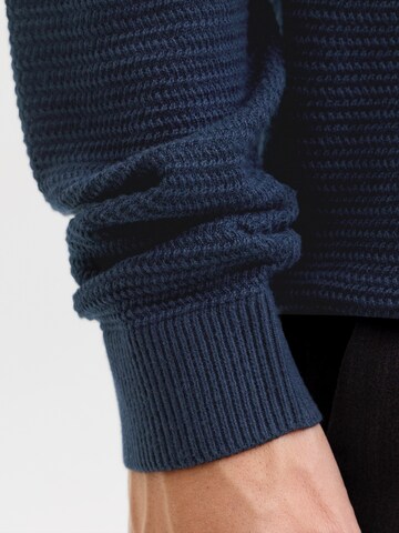 Pull-over 'JPRBLURiley' JACK & JONES en bleu