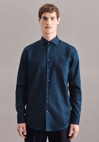 SEIDENSTICKER Regular fit Üzleti ing - kék: elől