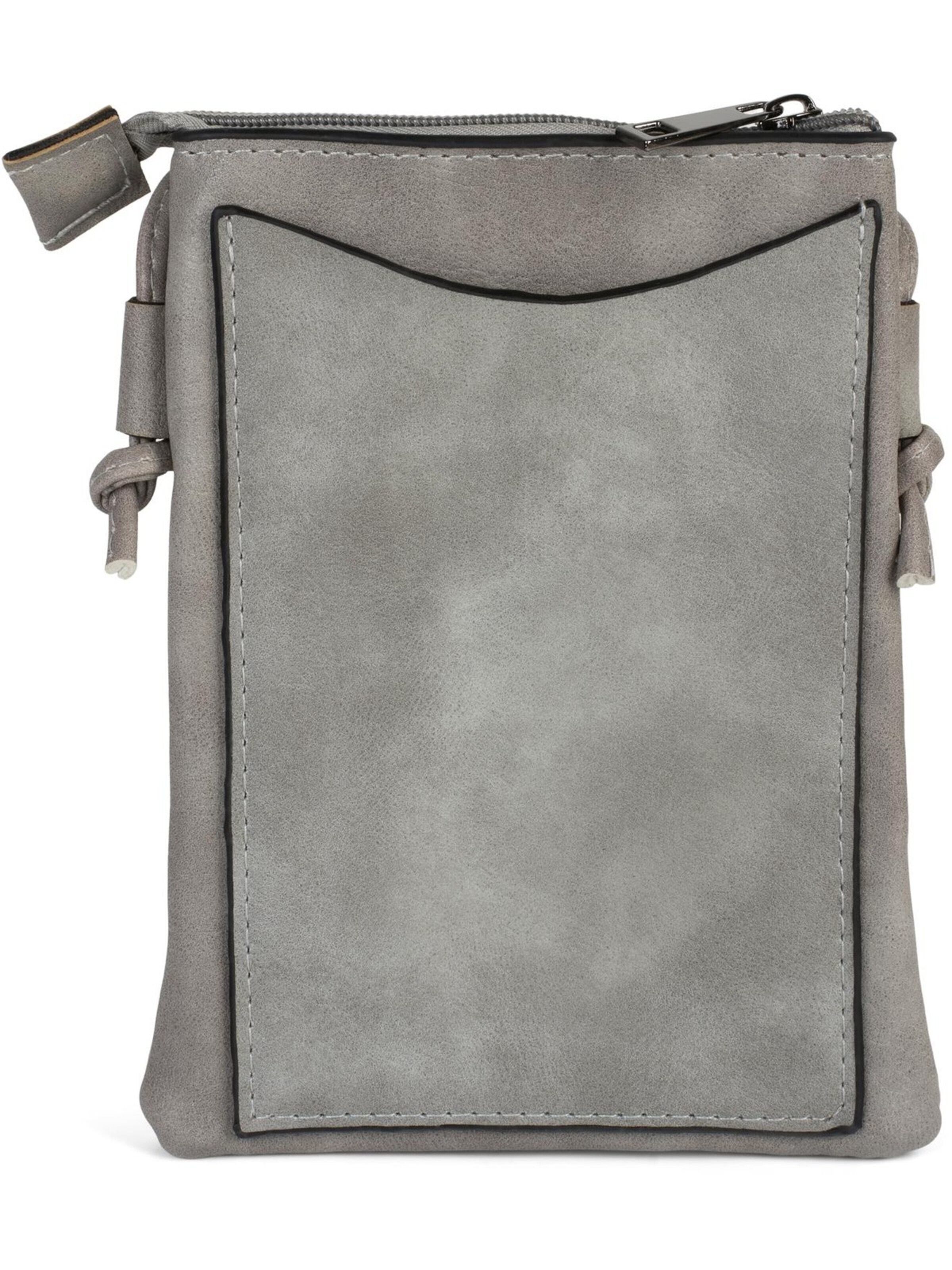 styleBREAKER Umhängetasche in Grau