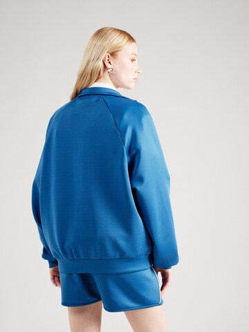 TOPSHOP Кофта на молнии в Синий