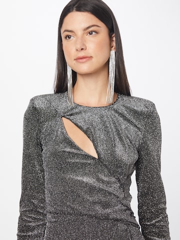 PATRIZIA PEPE Cocktail Dress 'ABITO' in Silver