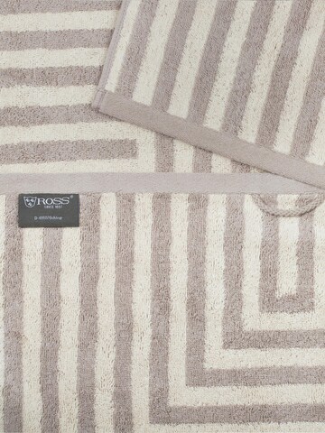 ROSS Towel 'Grafik' in Beige