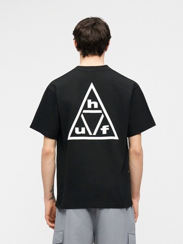 Maglietta 'Triple Triangle' di HUF in nero: frontale