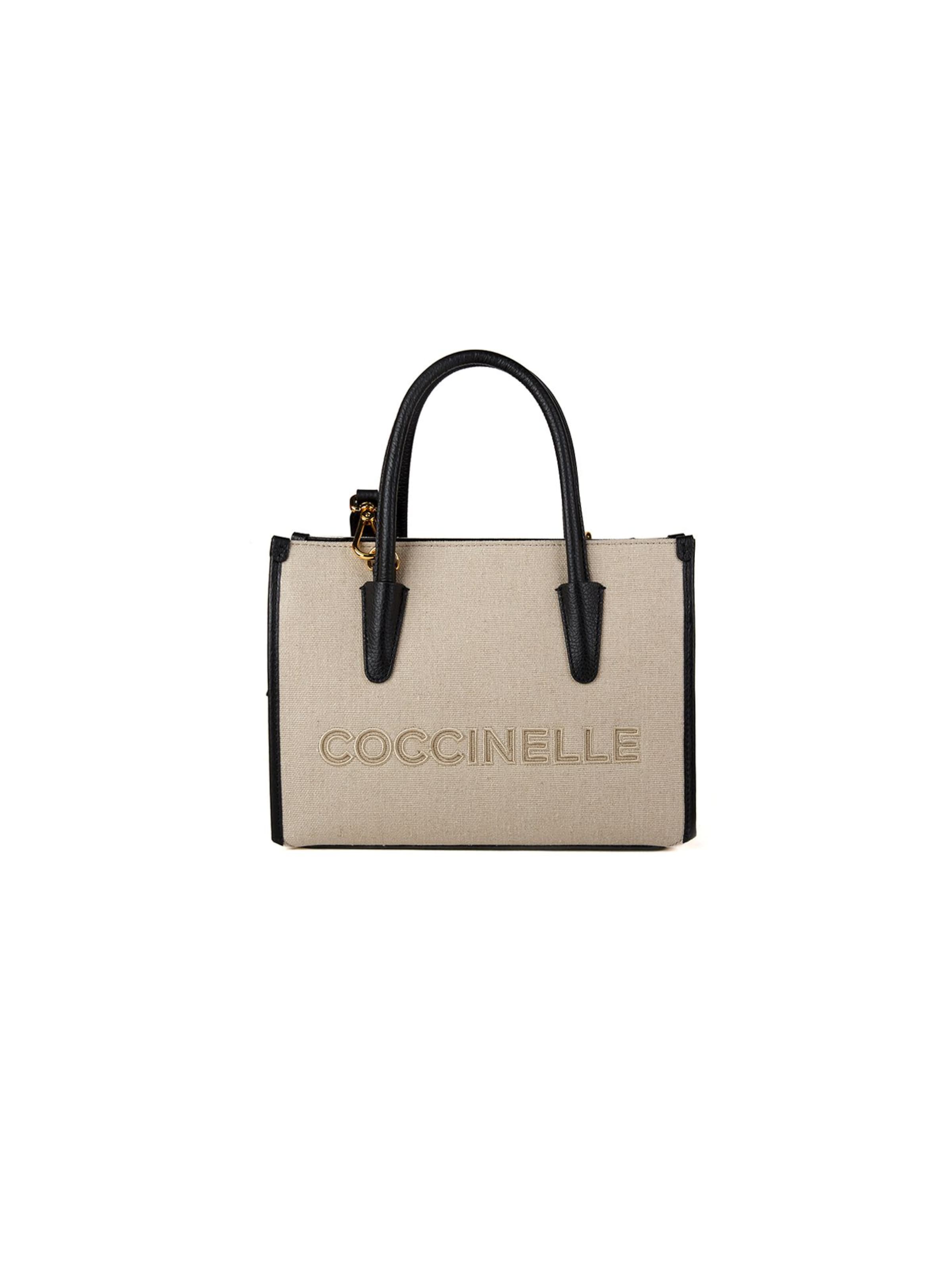 Coccinelle Handtas 'Satchel bag MYRTHA' in Beige: voorkant
