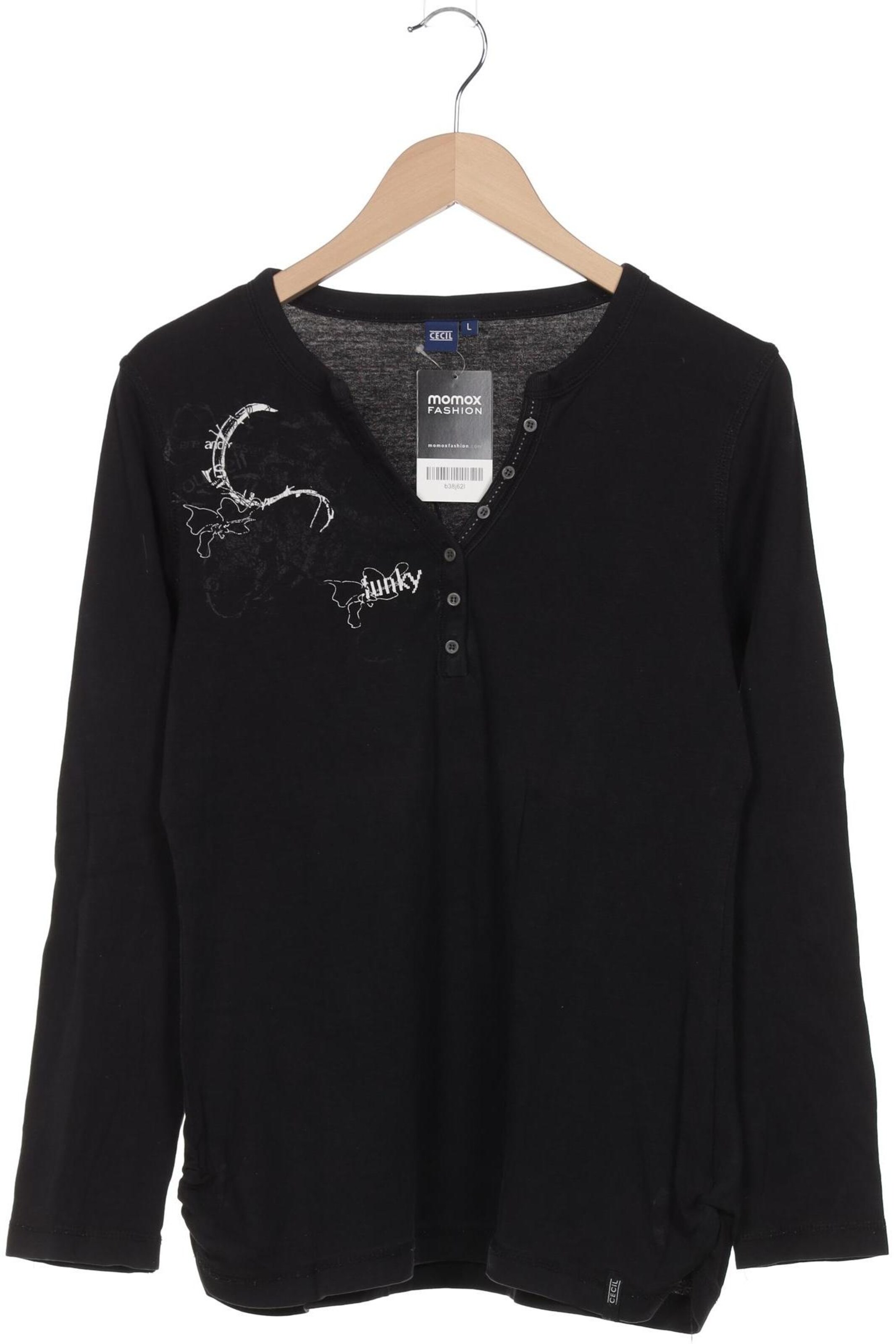 CECIL Top & Shirt in L in Black: front