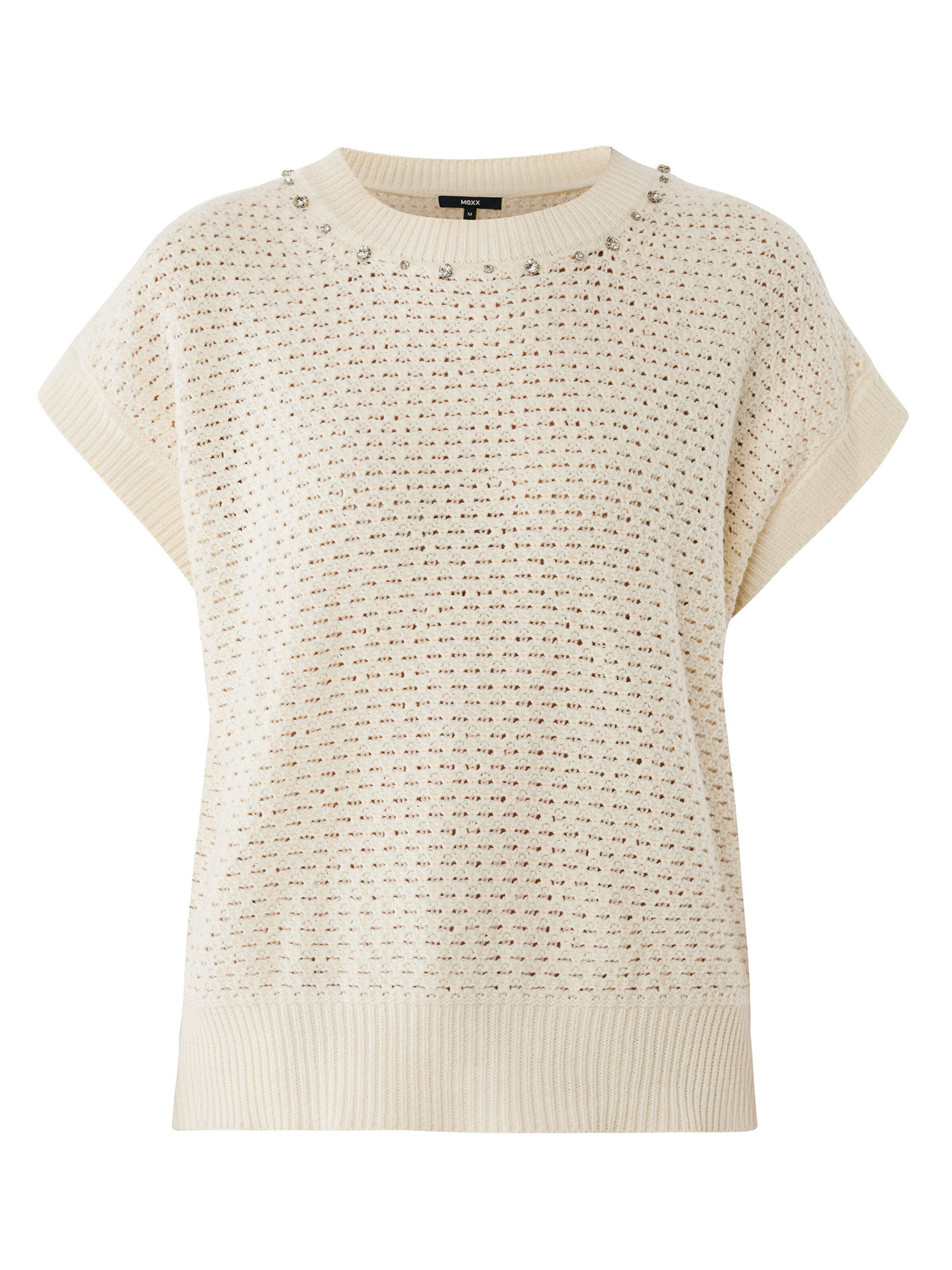 Pulover de la MEXX pe bej: față