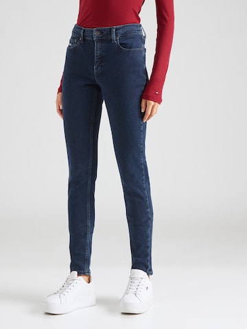 Tommy Jeans Skinny Fit Дънки 'Nora' в синьо: отпред