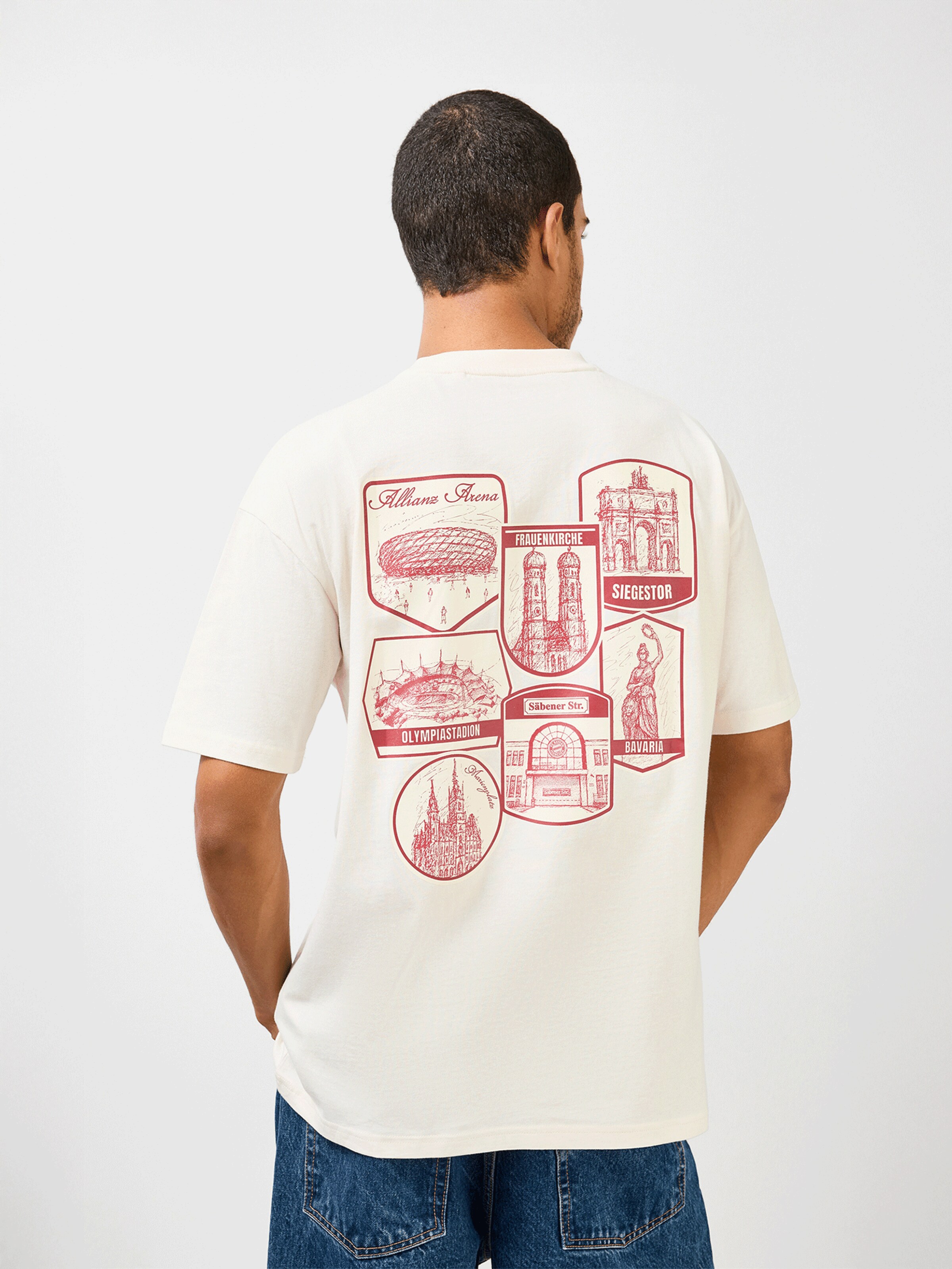 FC BAYERN MÜNCHEN Shirt in White