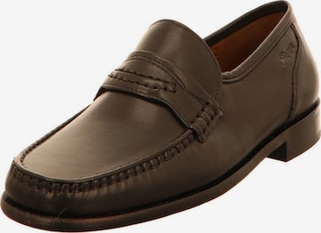 Pantoufle 'Slipper Herren 20634 Echtleder in schwarz' SIOUX en noir : devant