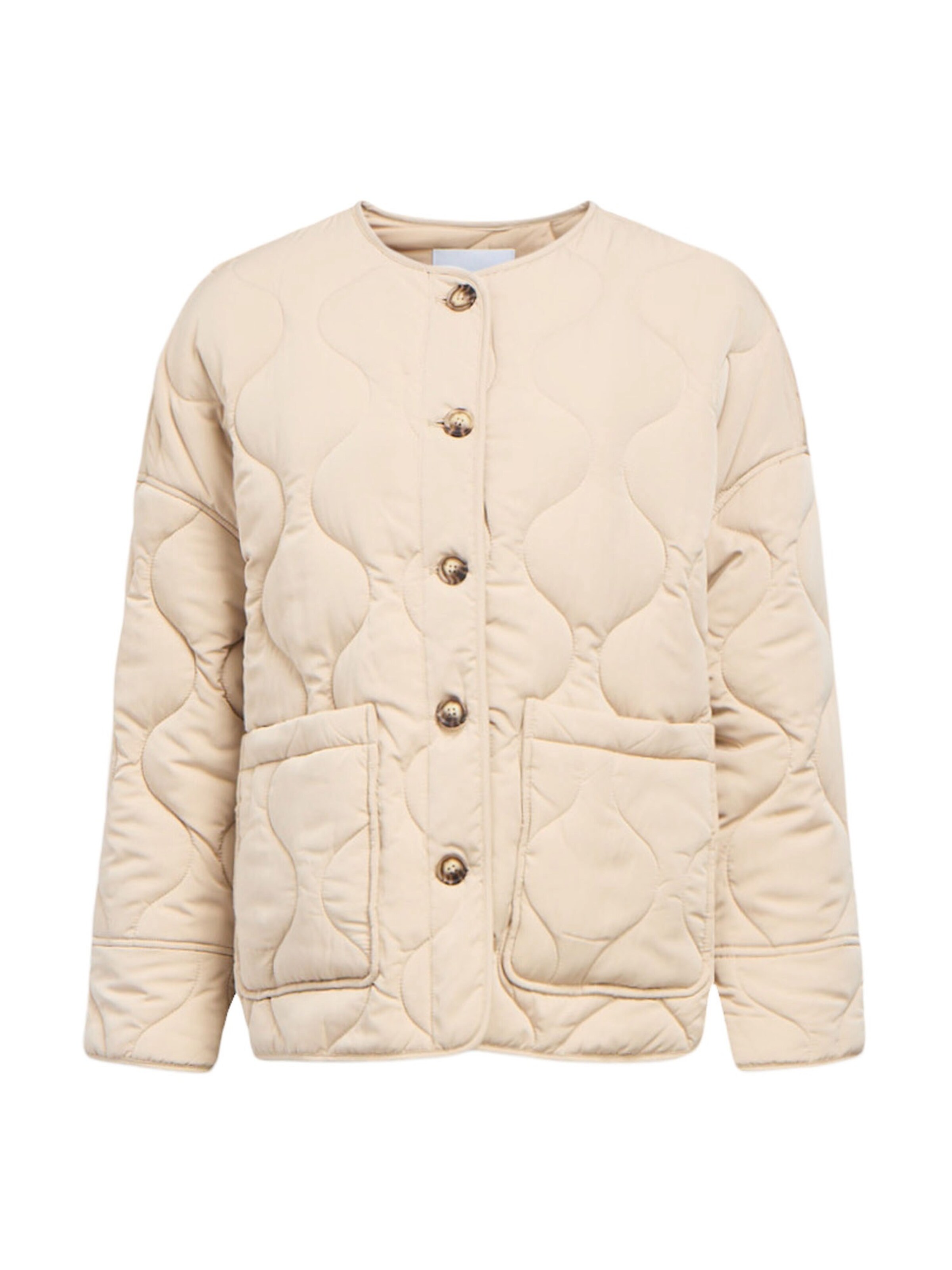 Veste mi-saison 'OBJALLIE' OBJECT en beige : devant