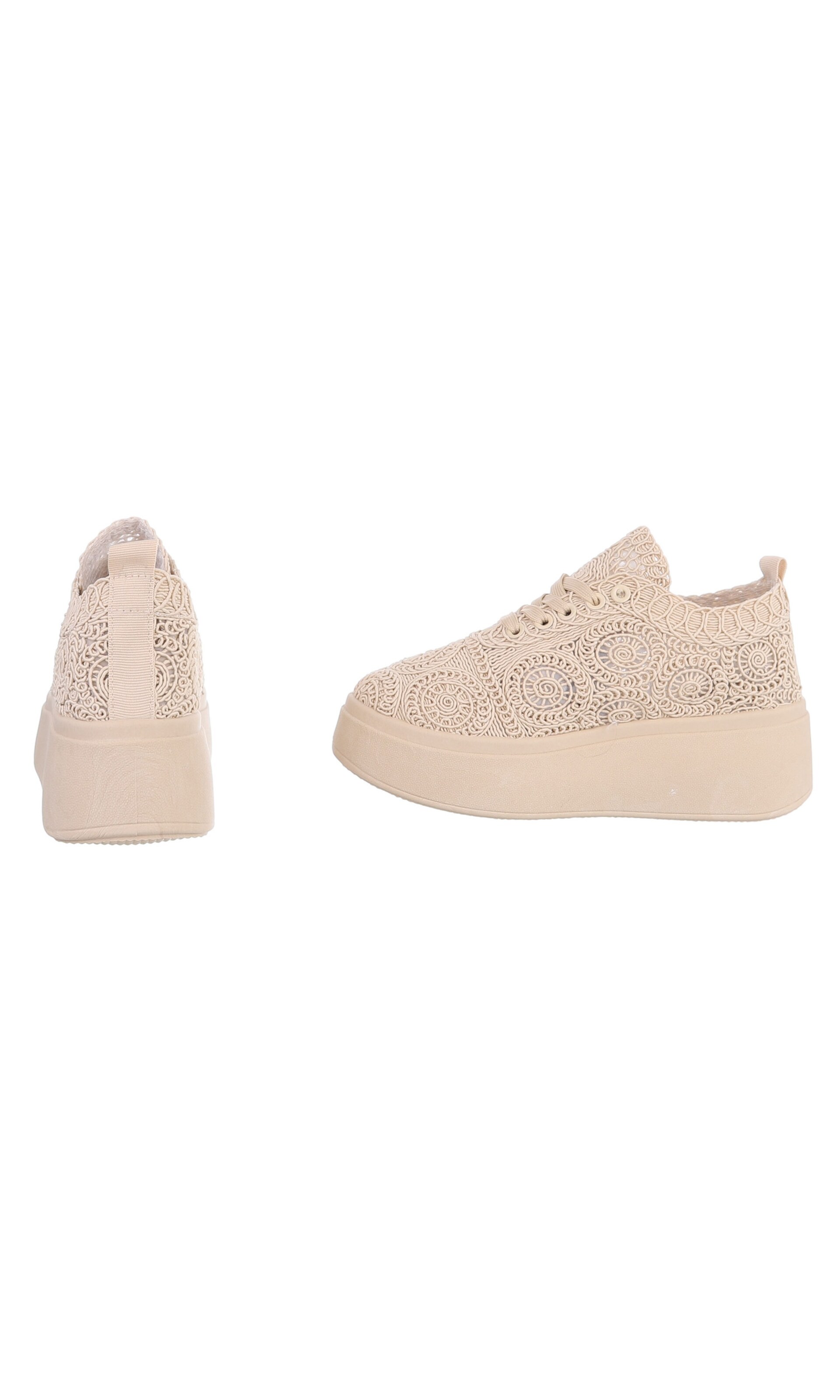 Ital-Design Sneaker in Beige