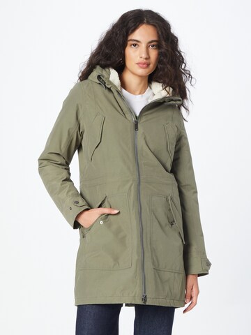 Veste outdoor 'Rocky Point' JACK WOLFSKIN en vert : devant