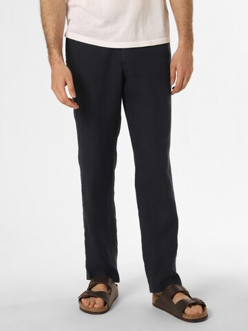 Nils Sundström Pants ' Nielson ' in Blue: front