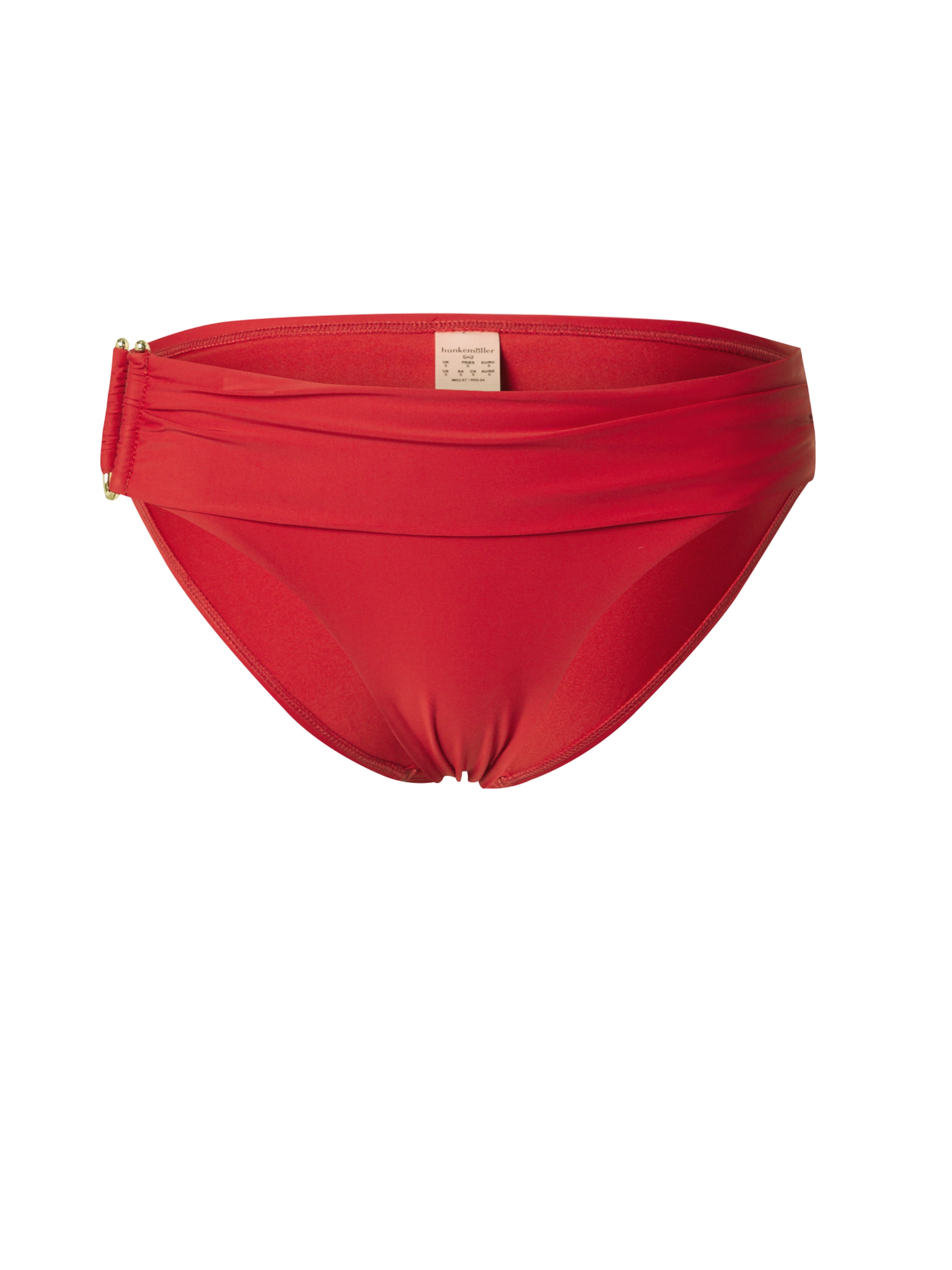 Hunkemöller Долнище на бански тип бикини 'Luna' в червено: отпред