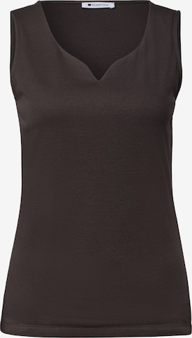 STREET ONE Top in Brown: front