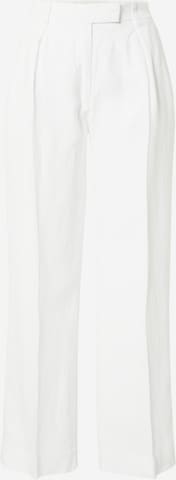 Abercrombie & Fitch Normální Kalhoty s puky – bílá: přední strana