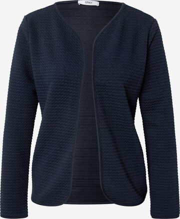 Cardigan 'LUCKY' ONLY en bleu : devant