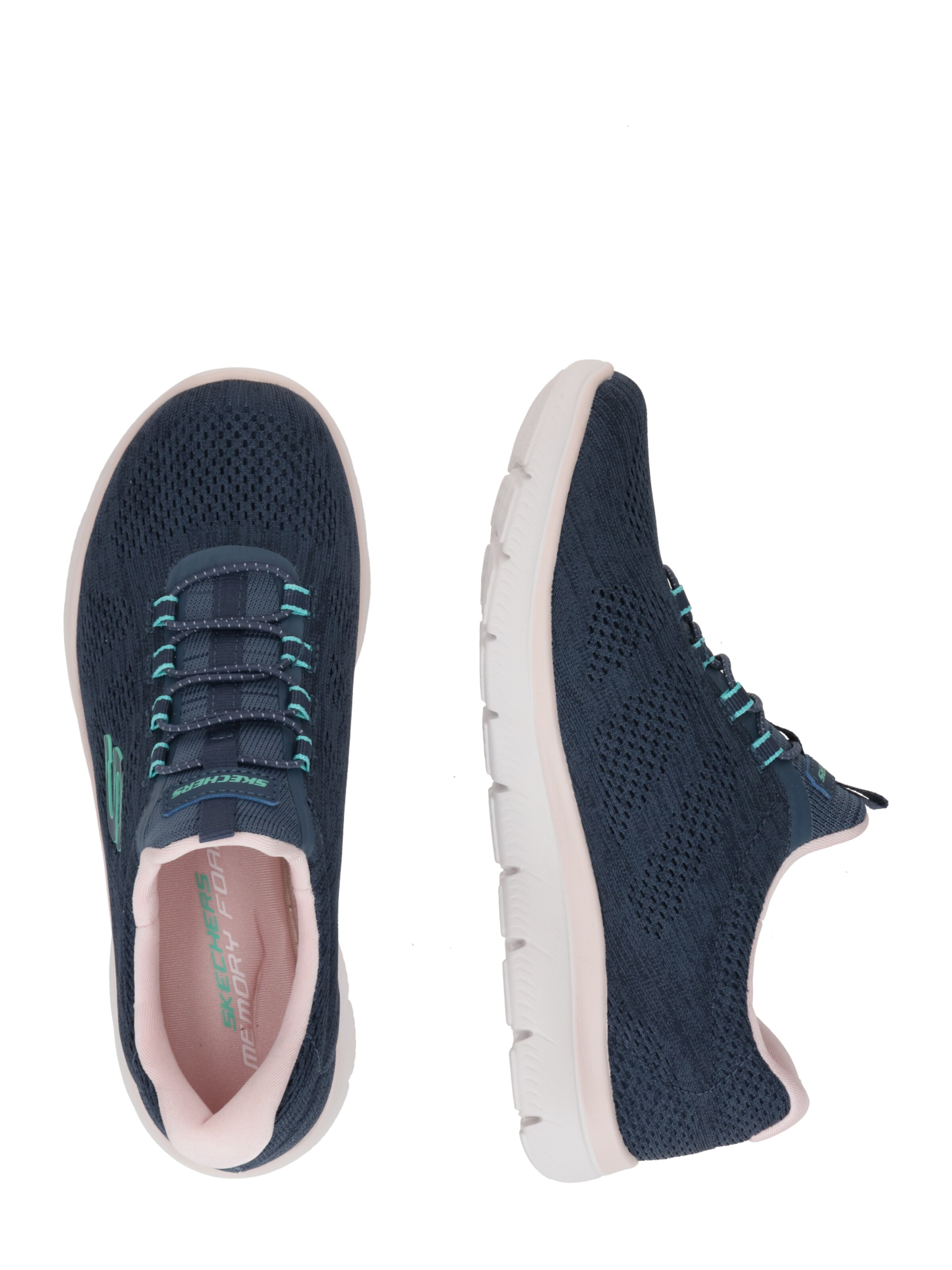 Baskets basses SKECHERS en bleu