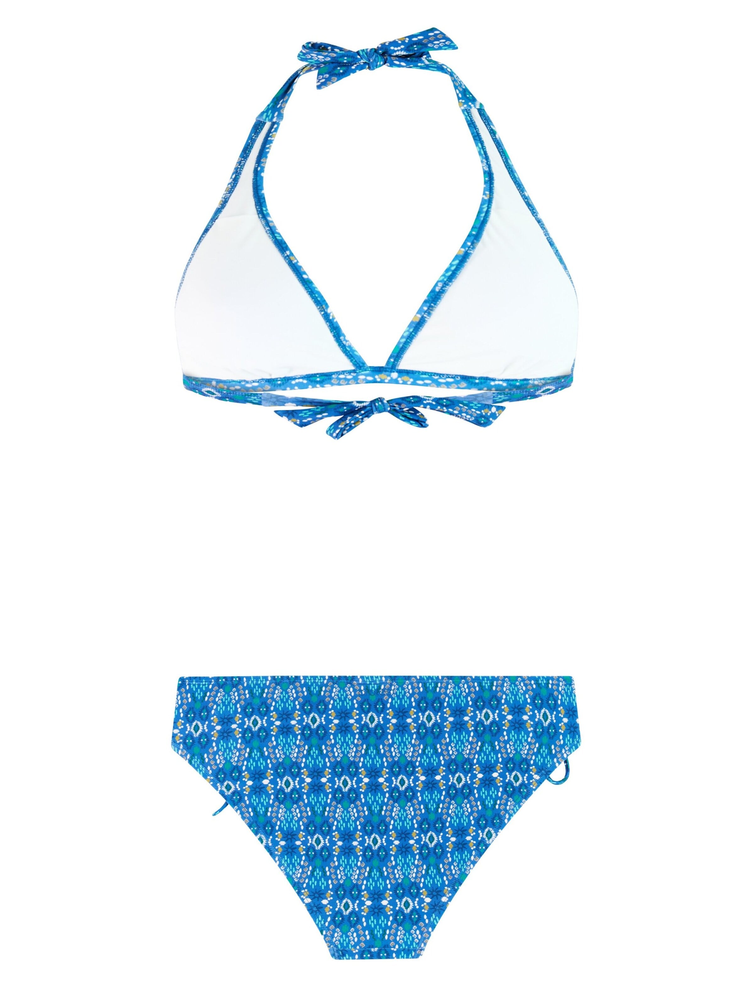 PROTEST Triangel Bikini 'PRTMuscle' in Blauw