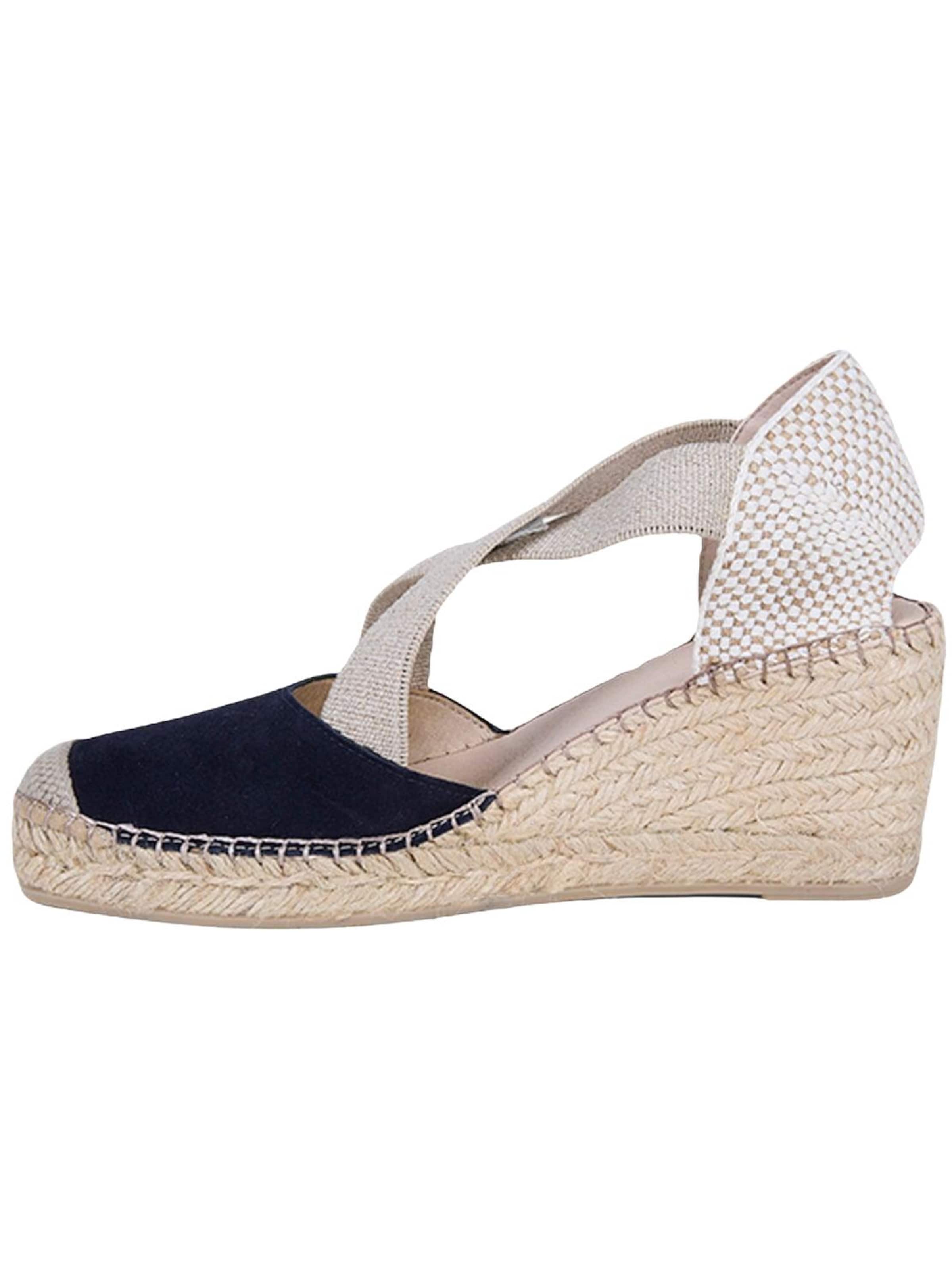Desa Espadrilles 'Keilabsatz-Slipper' in Blue