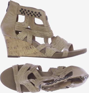 5TH AVENUE Sandalen 41 in Beige: predná strana