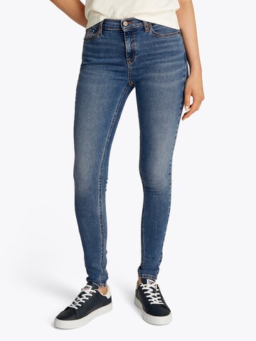 Tommy Jeans - Skinny Vaquero 'Nora' en azul: frente