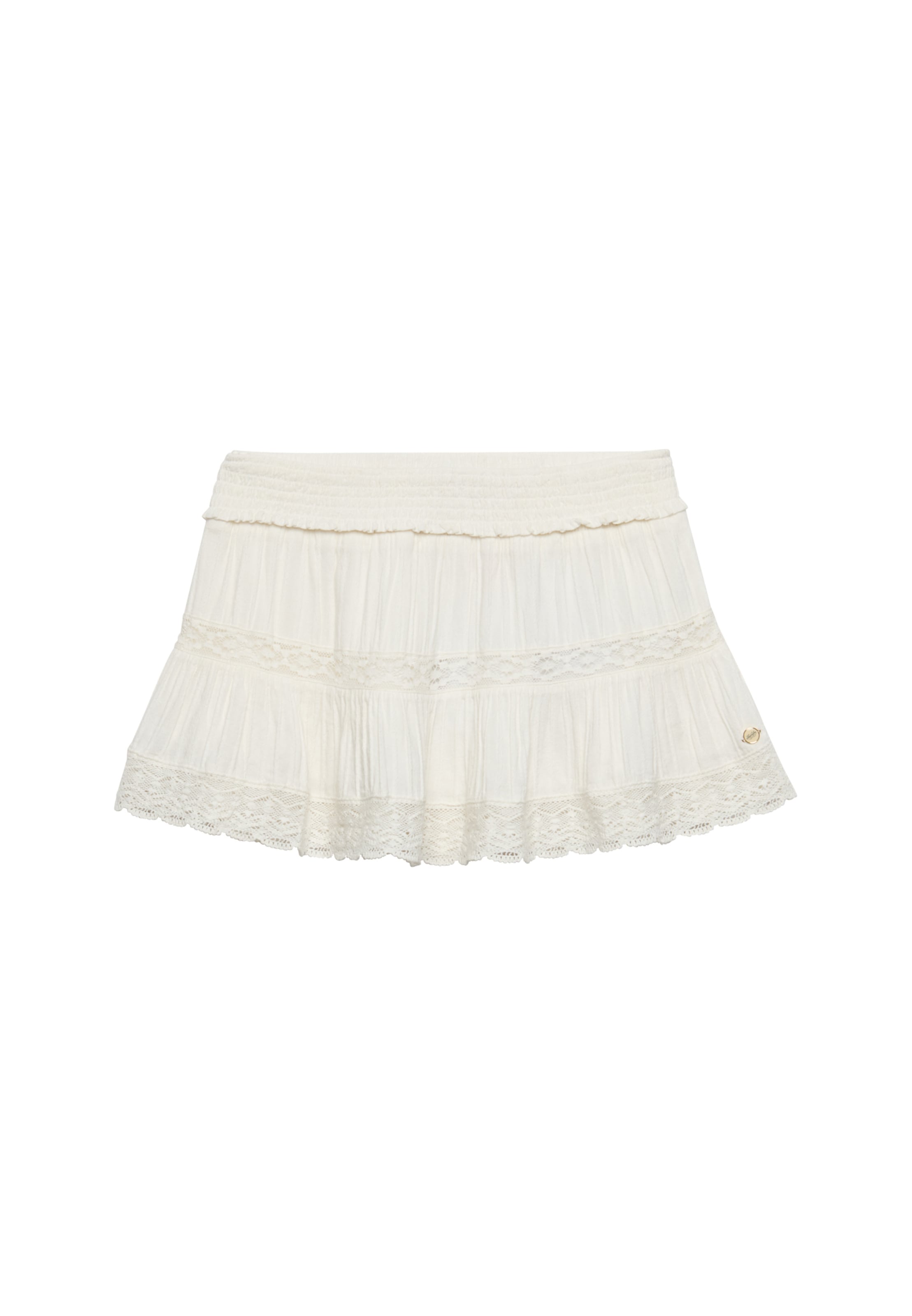 Superdry & Co Jupe 'Ibiza' en 38 en blanc naturel, Vue avec produit